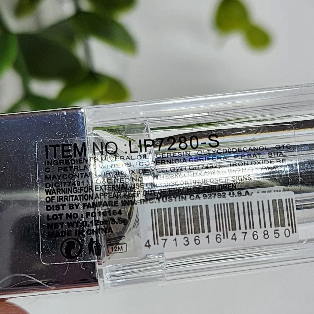Amuse Matte Long Lasting Lipstick Majestic Berry Color LIP 7280S-8 ~New & Sealed